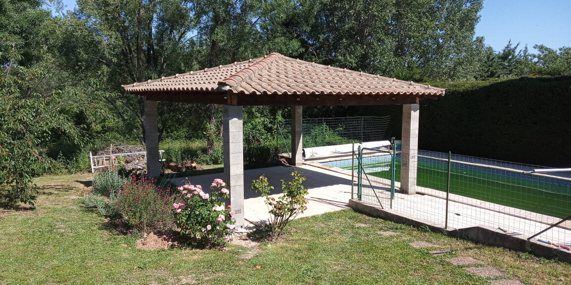 Dépendance de jardin en maçonnerie